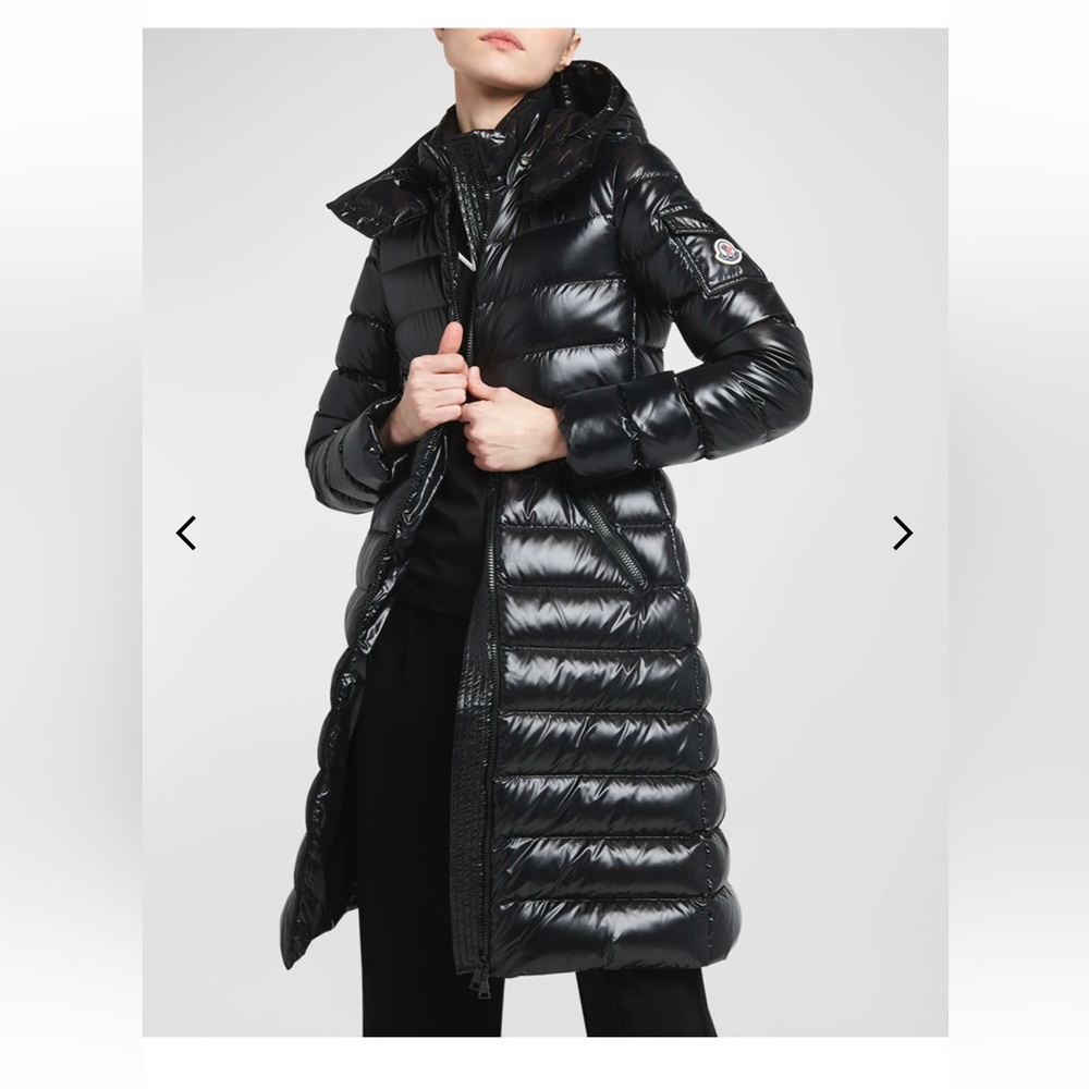 Classic Moncler Long Puffer - Moka
